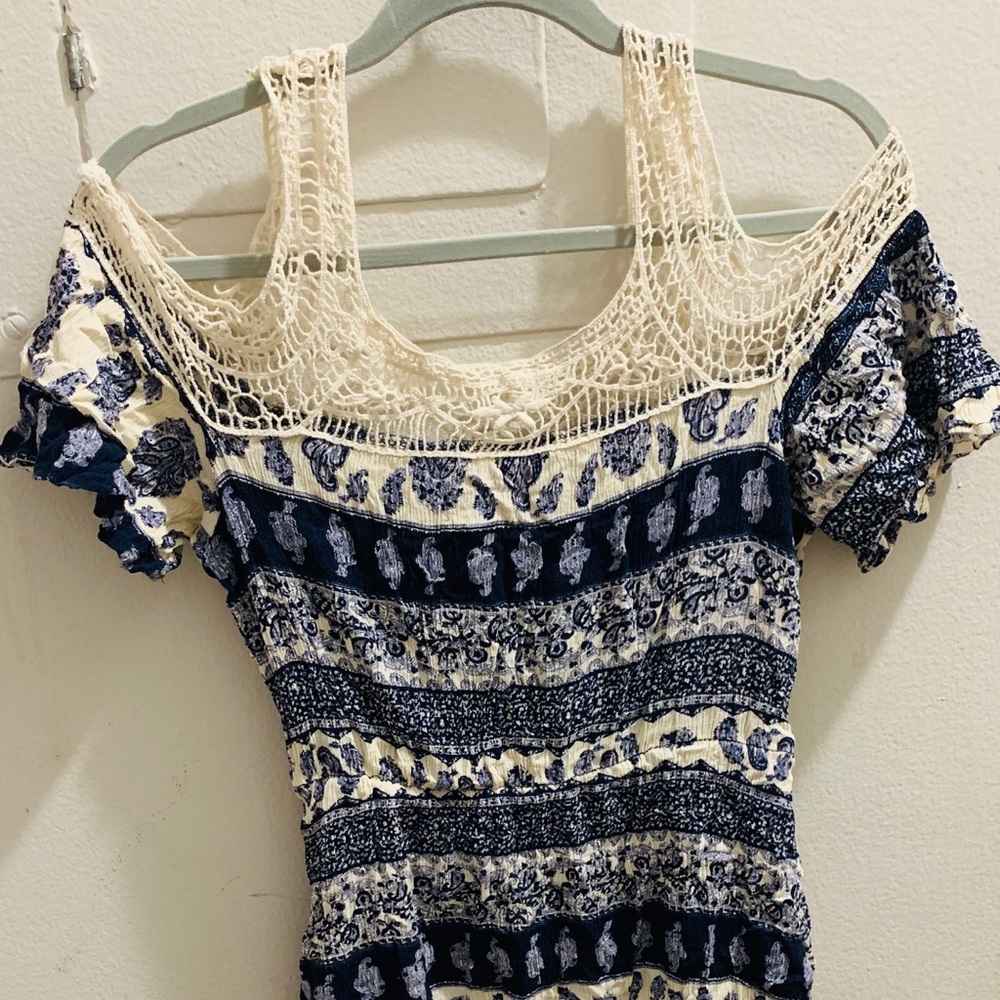 Rue 21 Blue\White Dress